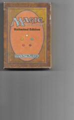 MTG: Unlimited starter deck box (empty box, no cards)